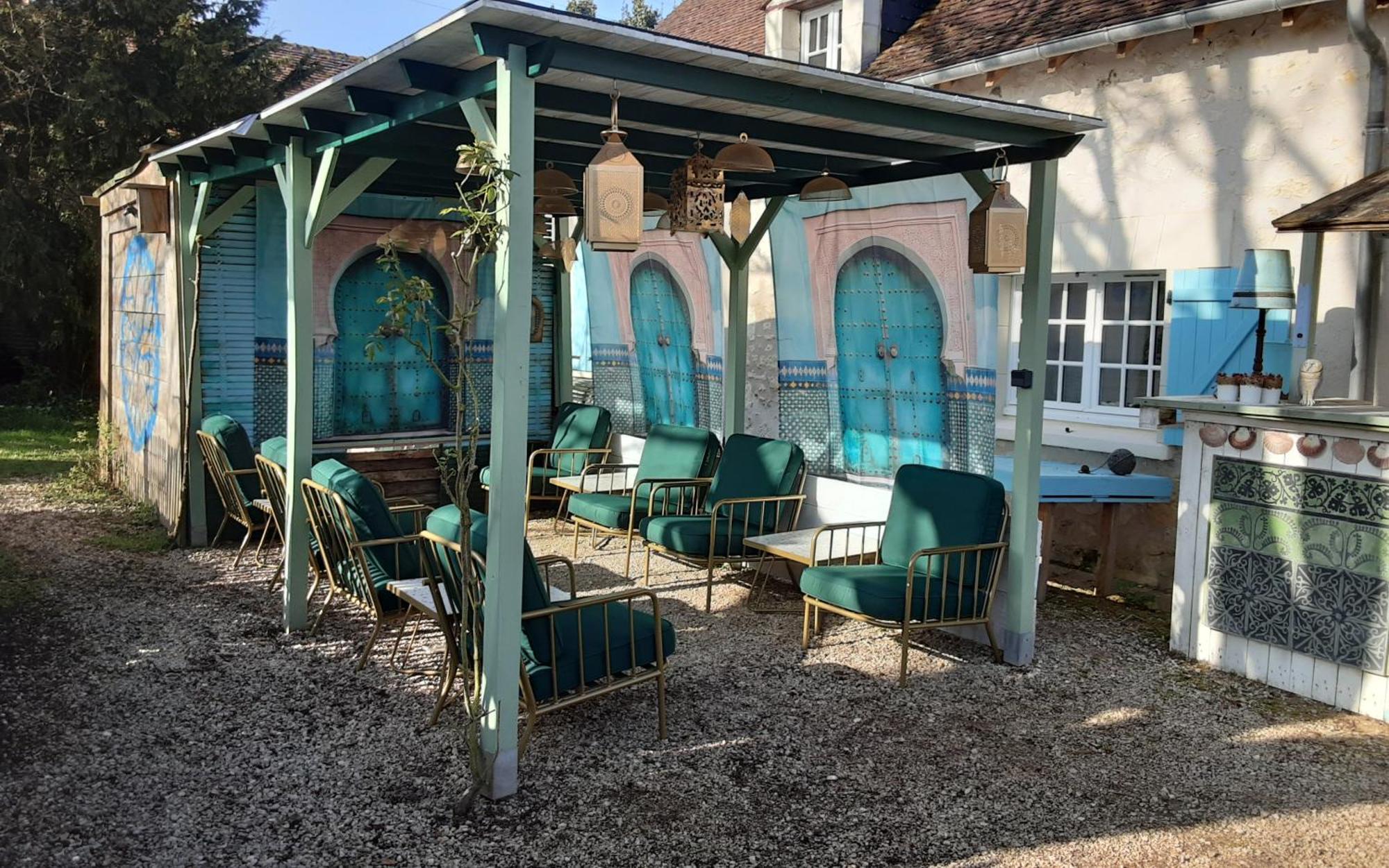 'La Menagerie' Panzió Châteauvieux Kültér fotó